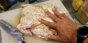 Seasoned-spatchcock-chicken