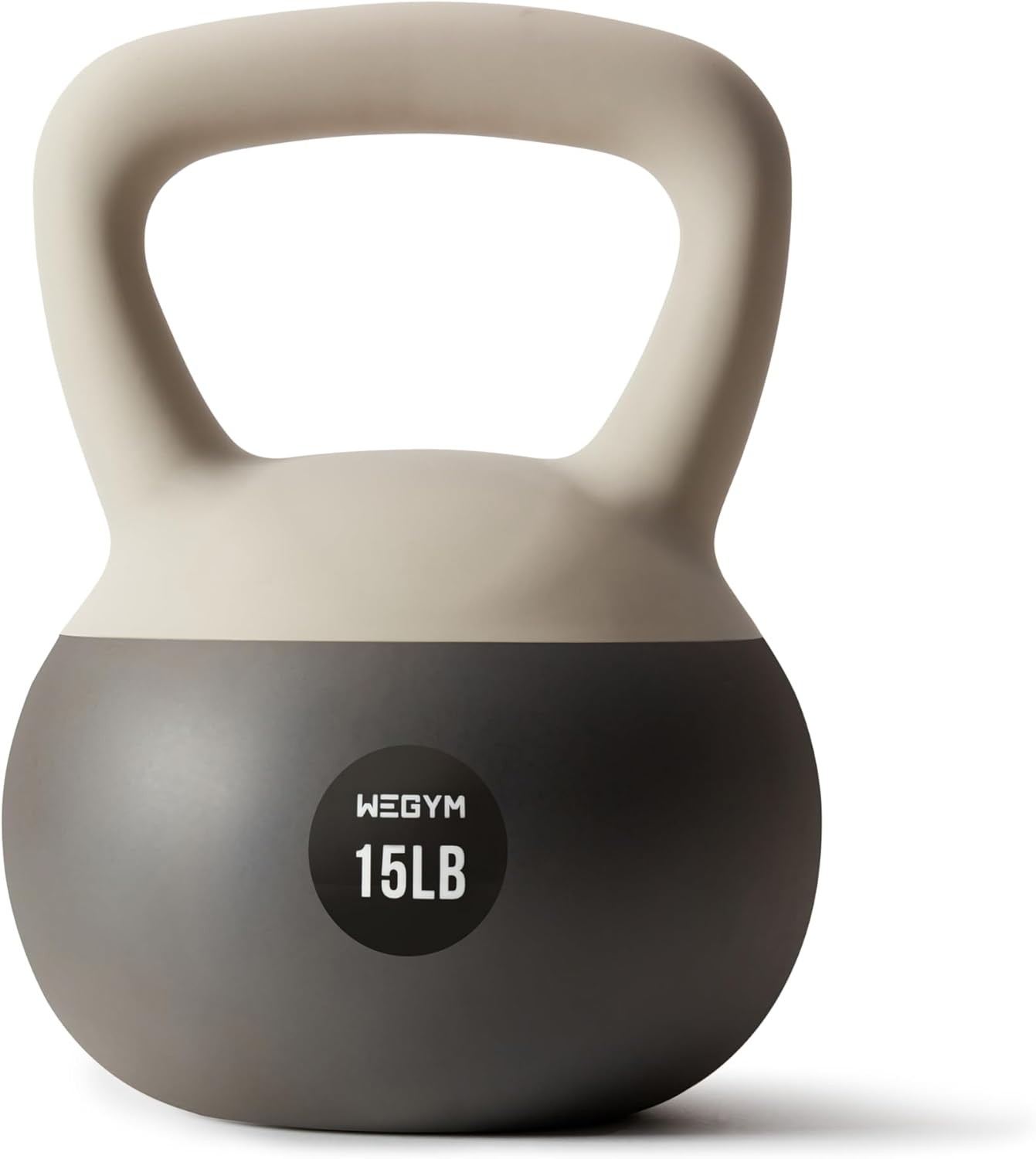 15LB Soft Kettlebells Cushioned Impact-Resistant Base and Anti-Slip Kettlebells