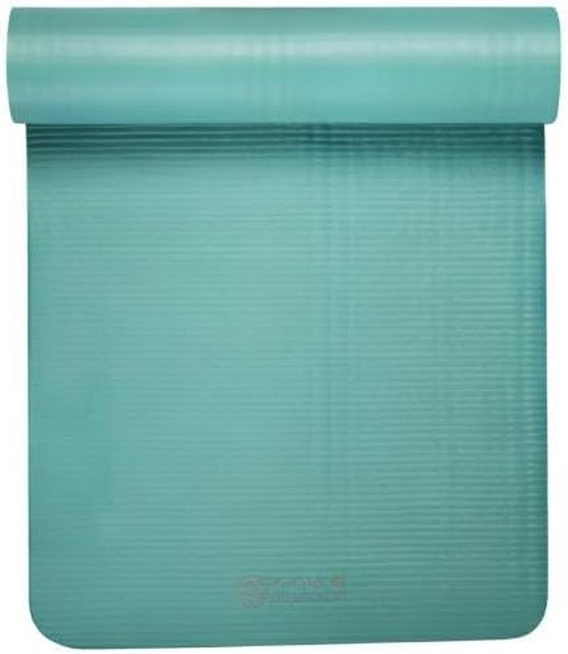 Gaiam Thick Yoga Mat with Easy-Cinch Carrying Strap