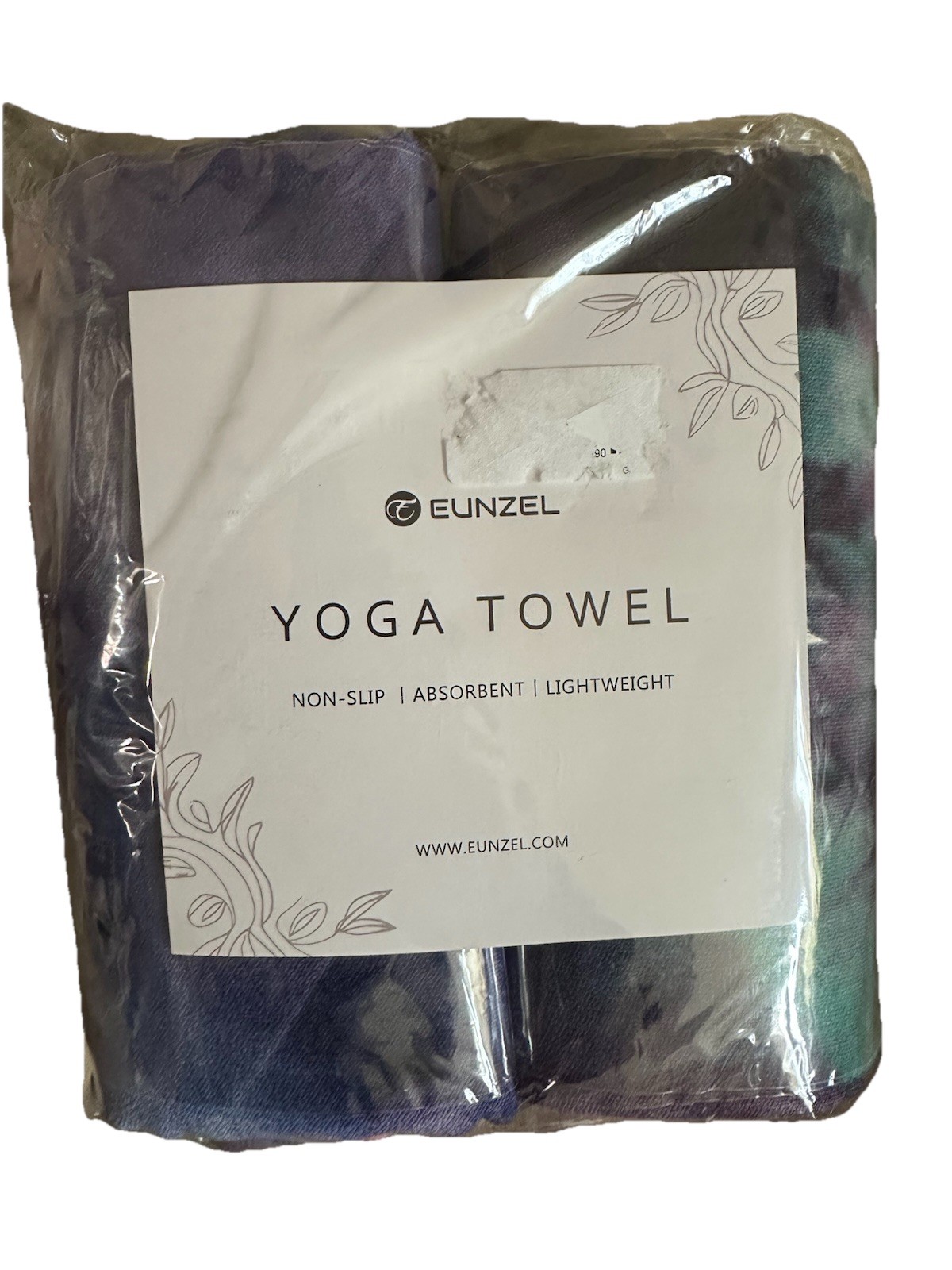 Eunzel 2 Pack Hot Yoga Towel Non Slip Yoga Mat Towel