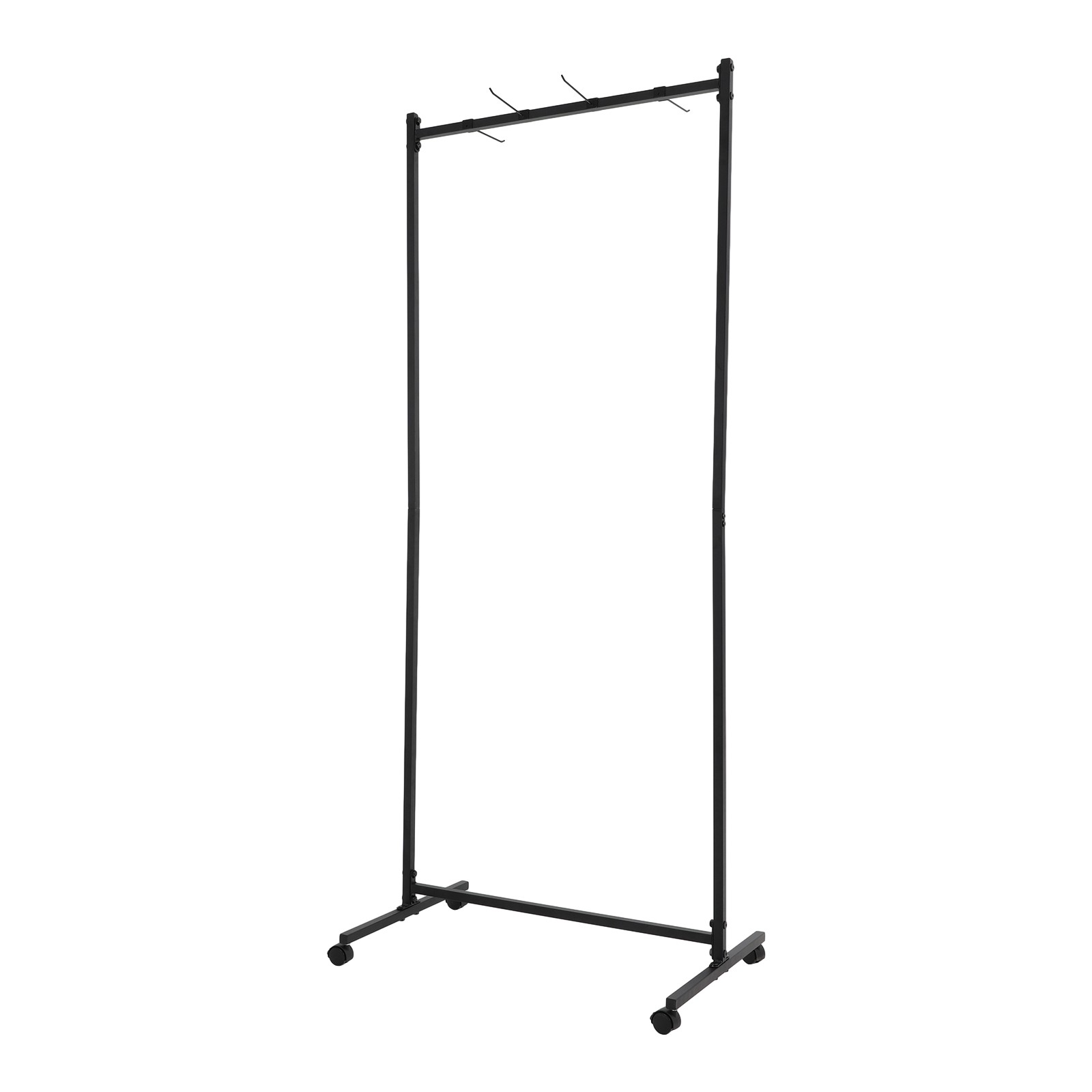 185cm Yoga Mat Holder Hanging,Iron Yoga Mats Storage Rack w/ Double Sided Hooks