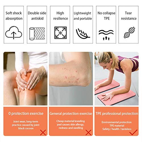 Yoga Mat High Elasticity Non Slip Gymnastics Small TPE Cushioning Workout
