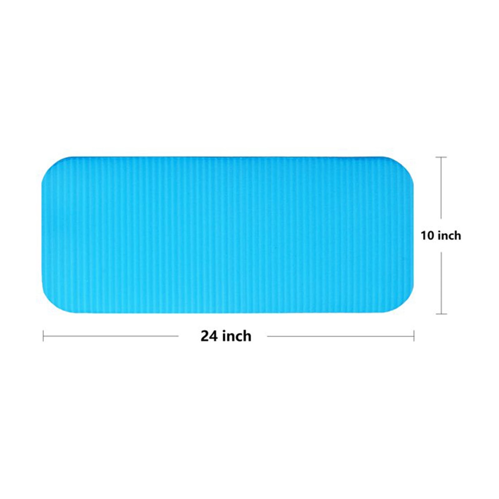 Extra Thick Yoga Mat and Knee Pad Set High Density