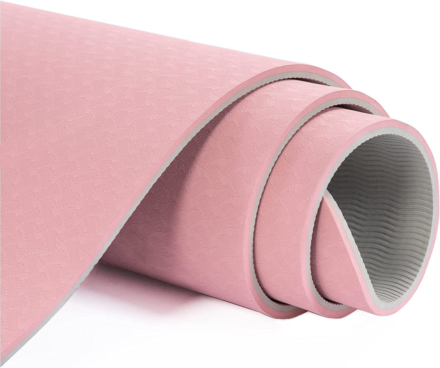 Yoga Mat Extra Thick 1/3” & 2/5″ Non Slip Yoga Mats for Women Eco Friendly TPE