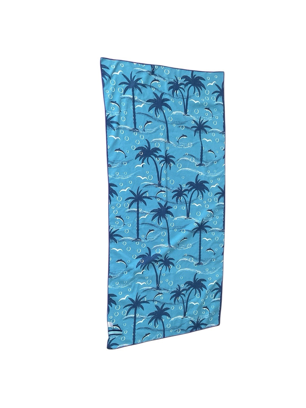 Mandala & Palm Tree Reversible Microfiber Beach Towel Quick Dry Yoga Meditation
