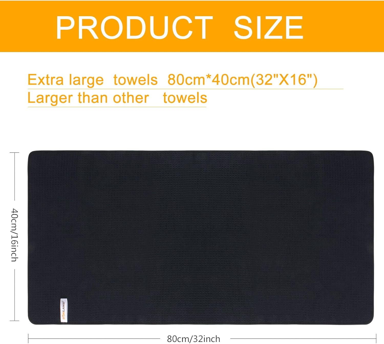 Microfiber Sports Workout Towels Fast Drying Fitness Sweat Towels for Men & Wome