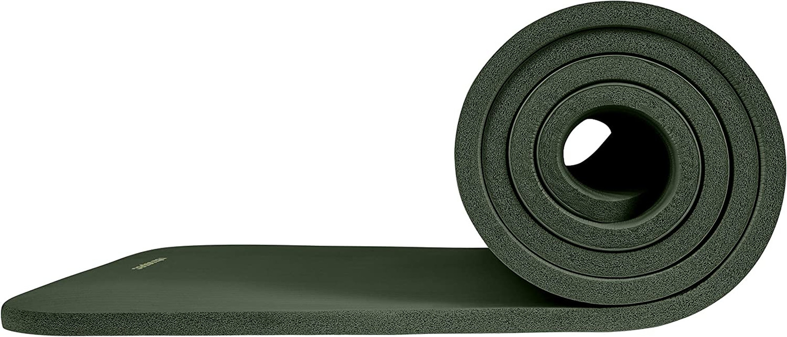 Retrospec Solana Yoga Mat 1/2″ Thick W/Nylon Strap for Men & Women – Non Slip Ex
