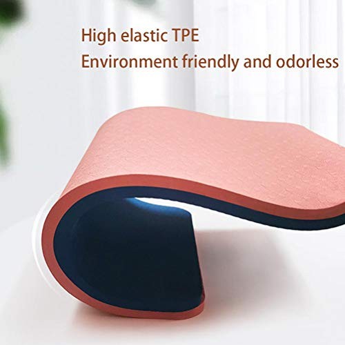 Yoga Mat High Elasticity Non Slip Gymnastics Small TPE Cushioning Workout