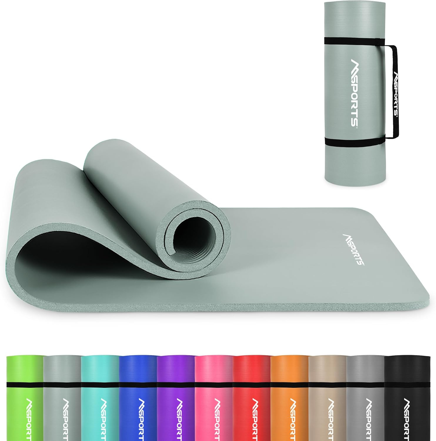 Yoga Mat Premium Non Slip Thick – Extra Comfortable Exercise Mat for Home Workou
