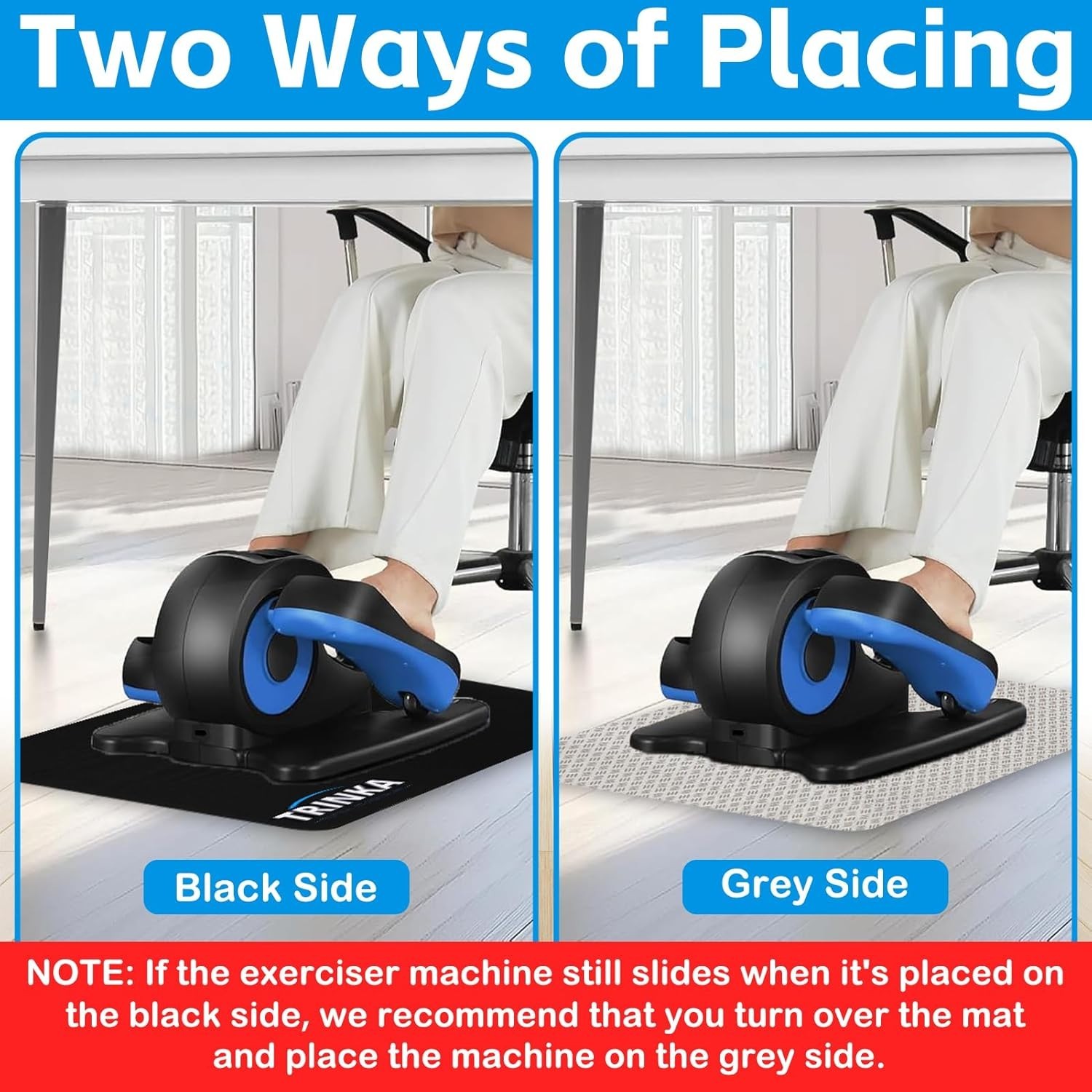 Durable Non-Slip Mat for Elliptical Machines – Enhance Stability & Hygiene