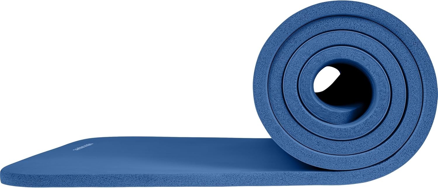 Retrospec Solana Yoga Mat 1/2in Thick Non-Slip 72in with Strap