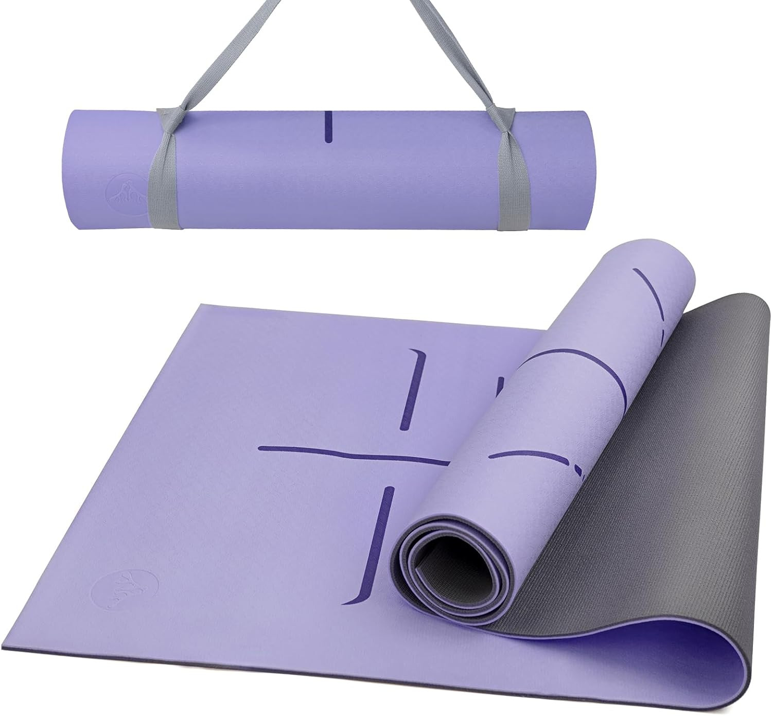 Yoga Mat 8Mm Thick – Non Slip Workout Mat, 72″X 26″X 0.31″ Large Exercise Mat wi