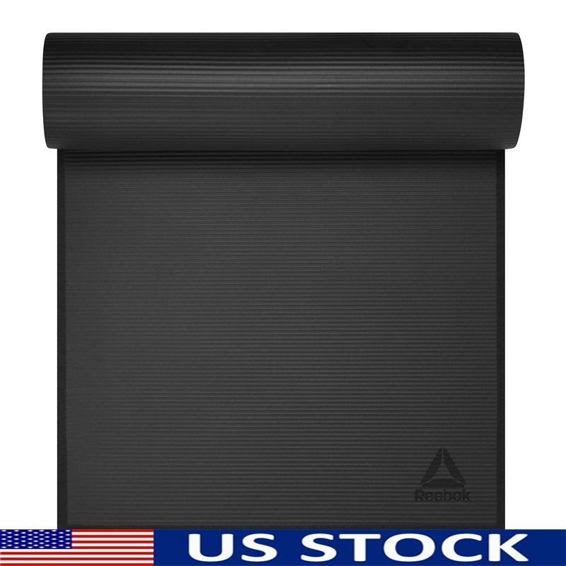 Durable Fitness Mat Yoga Exercises Cushioned Support Lightweight Waterproof New