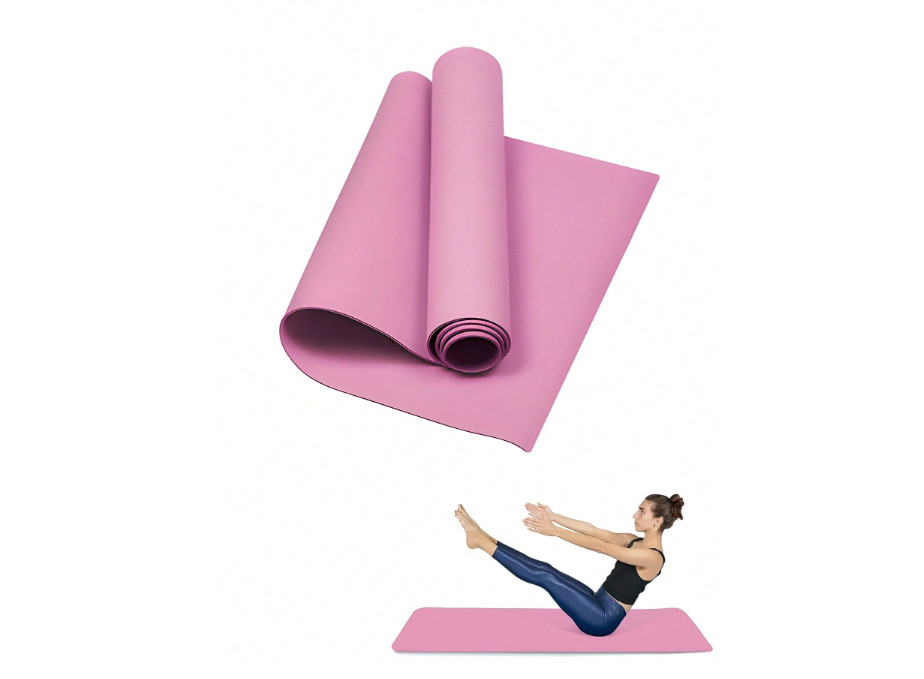 4mm Thick Eco FriendlyEva Yoga Mat, Anti-slip Fitness Padding Mat Pilates & Gym,