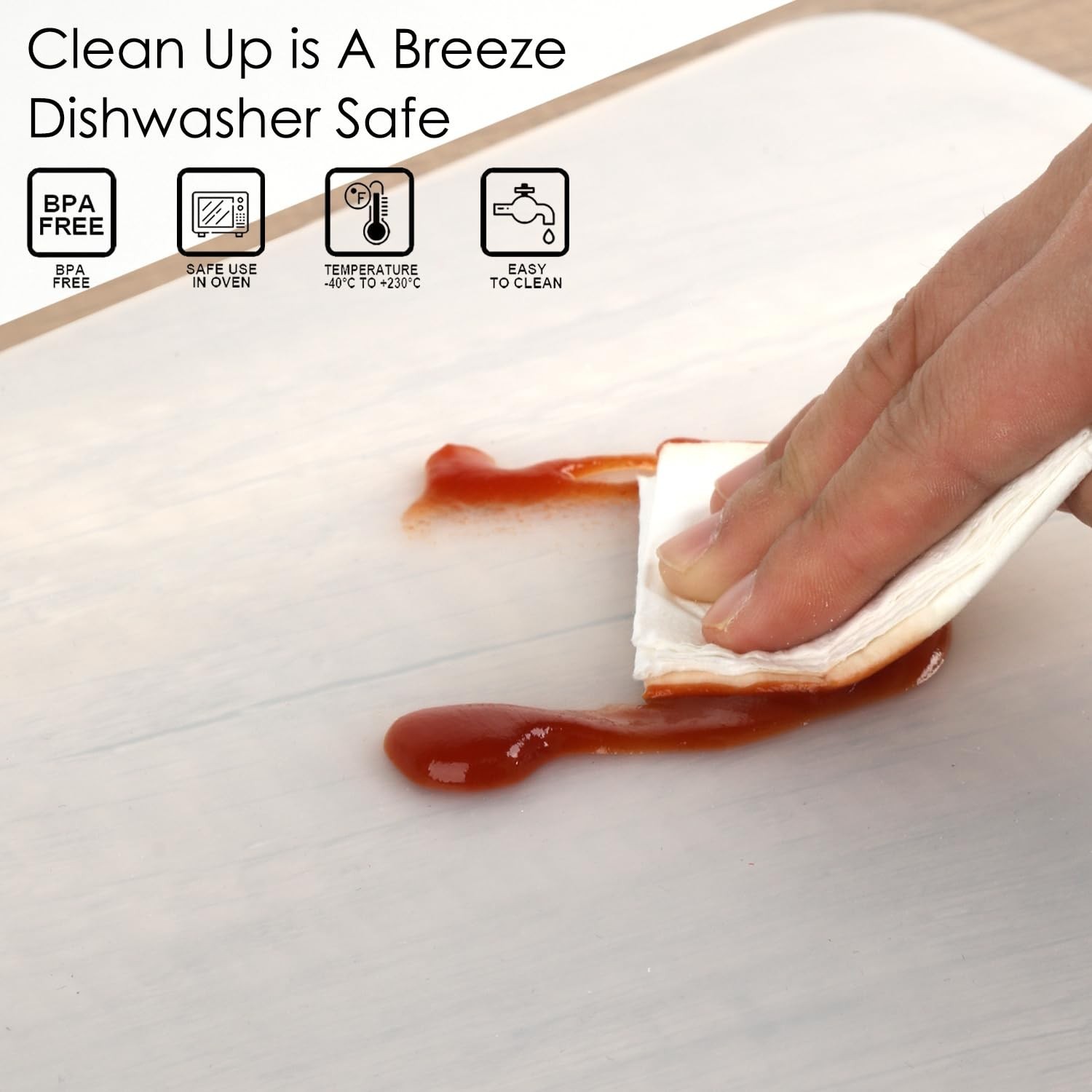 Extra Large Silicone Mat for Kitchen Counter 36″ x 24″ Silicone Table Mat for…