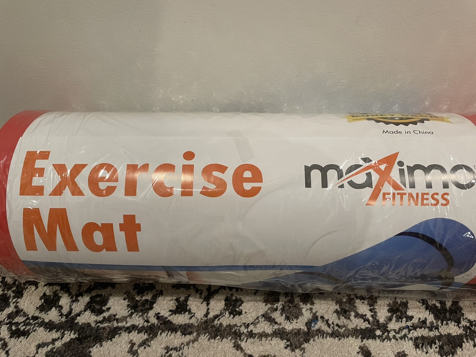 Exercise Yoga Mat WCarry Strap – Gym Pilates Meditation Fitness