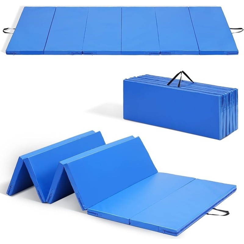 High Density EPE Foam Gym Mat Foldable Non-Slip Durable Yoga Gymnastics New