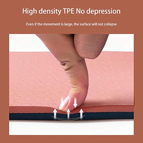 Yoga Mat High Elasticity Non Slip Gymnastics Small TPE Cushioning Workout
