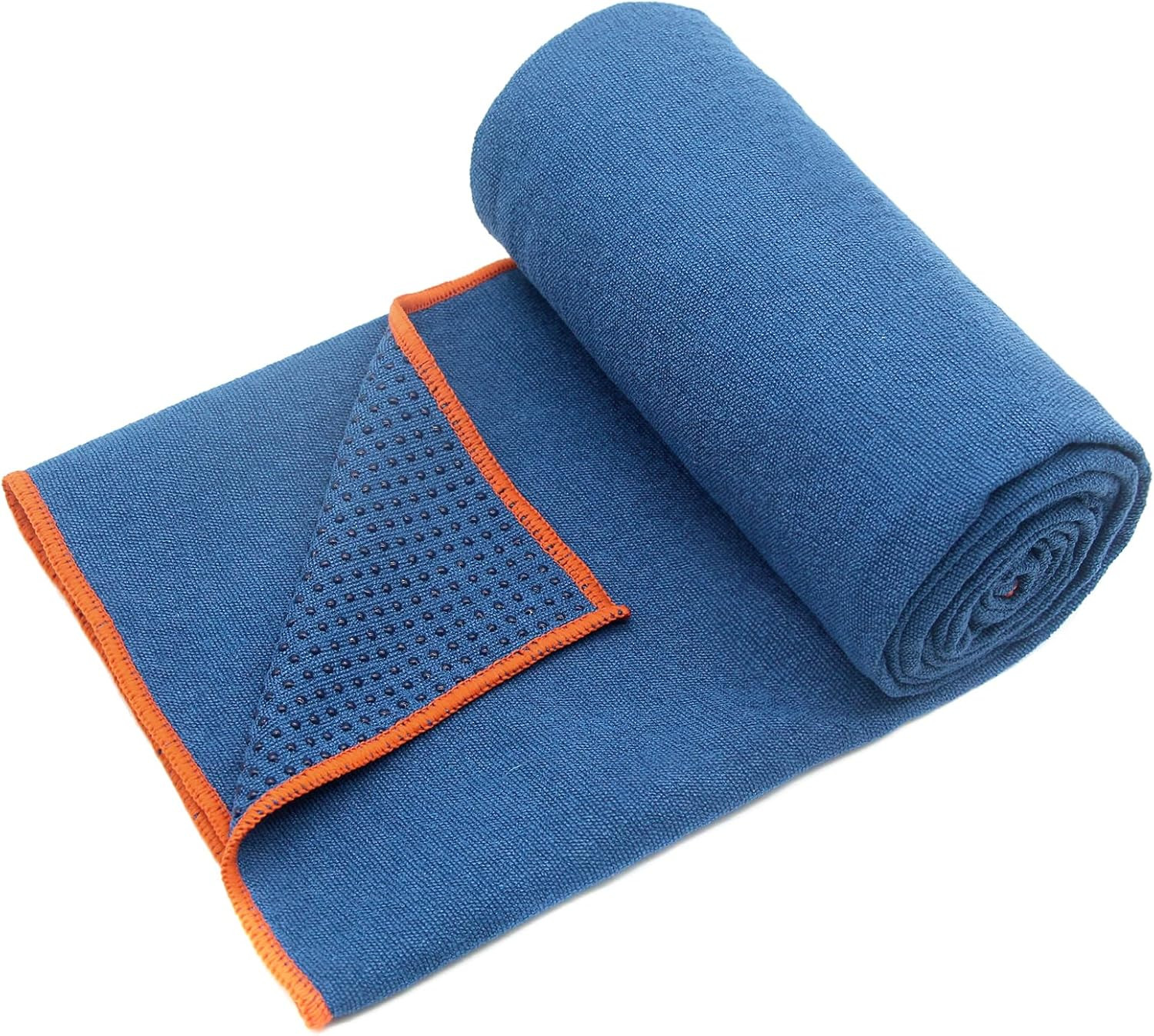 2 Pack Hot Yoga Towel with Grip Dot, Non Slip Yoga Mat Towe Sweat Absorbent Towe