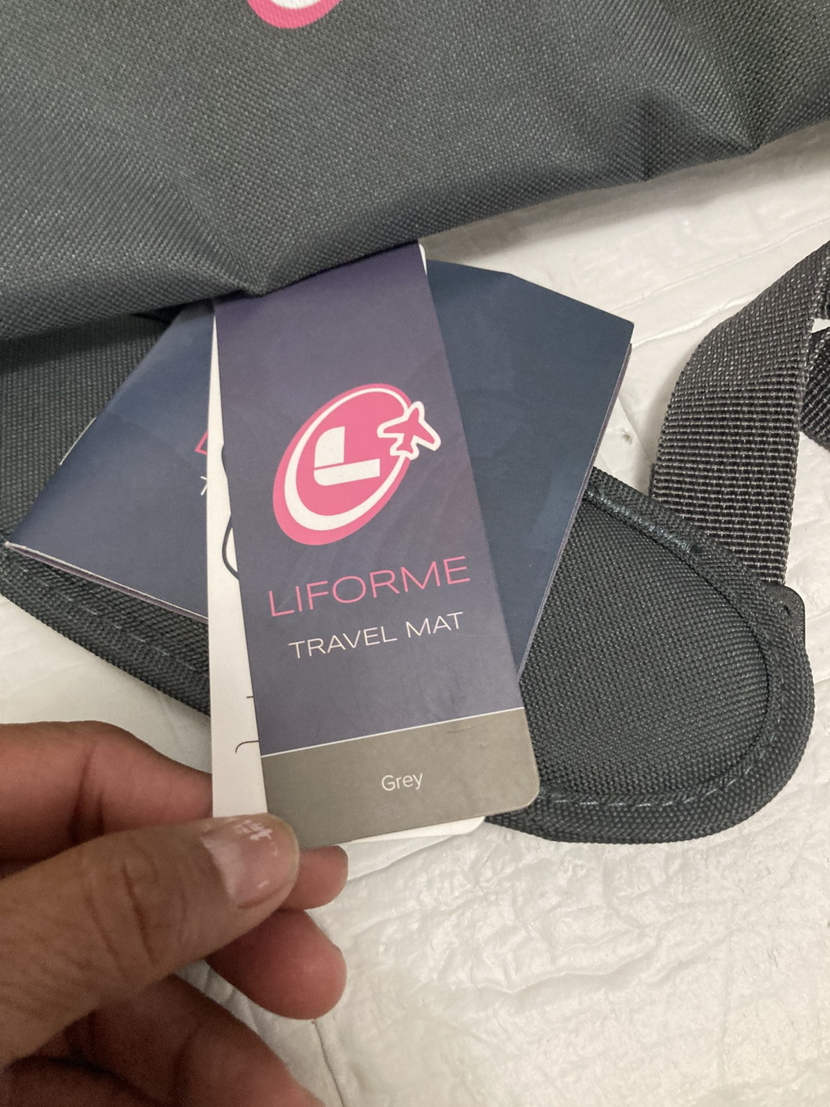 Liforme Gray Travel Case New