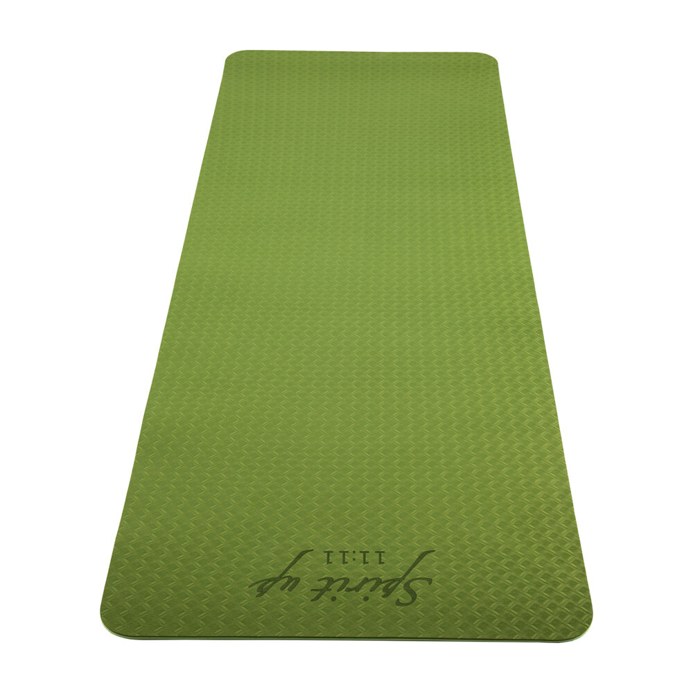 TPE YOGA MAT 6MM DOUBLE COLOR
