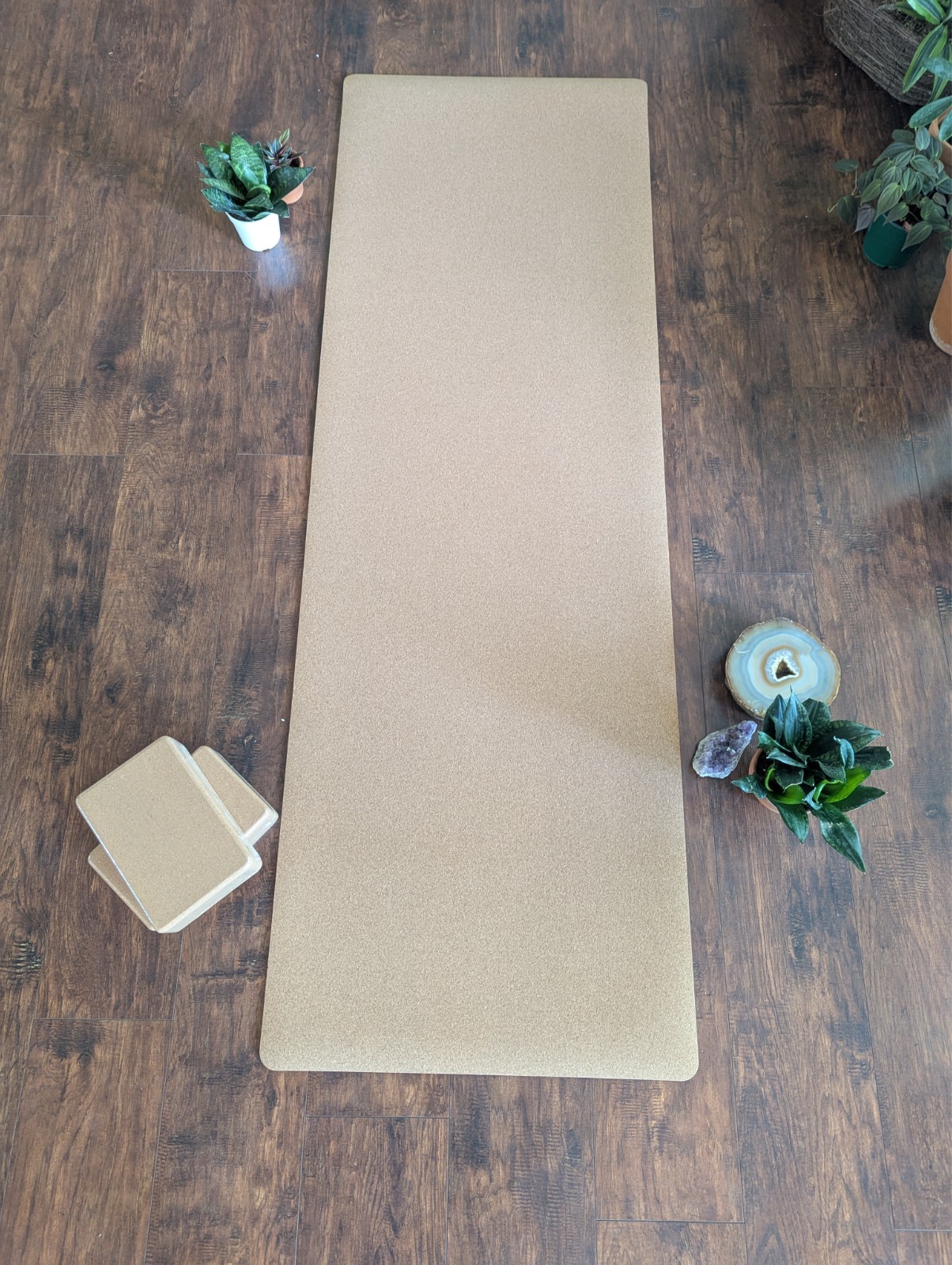 New Eco-Friendly Cork Yoga Mat – 5mm Thick