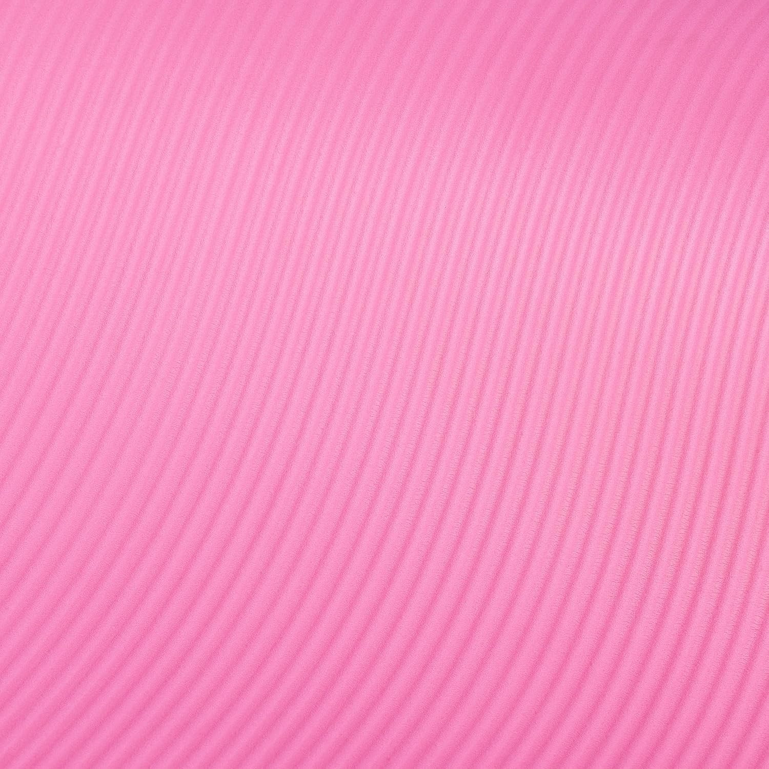 Durable Foam Exercise Mat – Extra Thick Pink Yoga Mat with Carrying Strap
