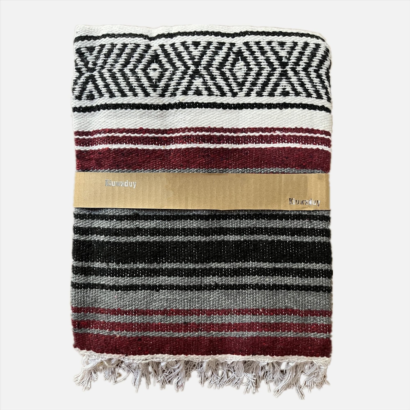 Mexican Yoga Blanket – Throw for Yoga, Beach, Picnic, Saddle, or Home D