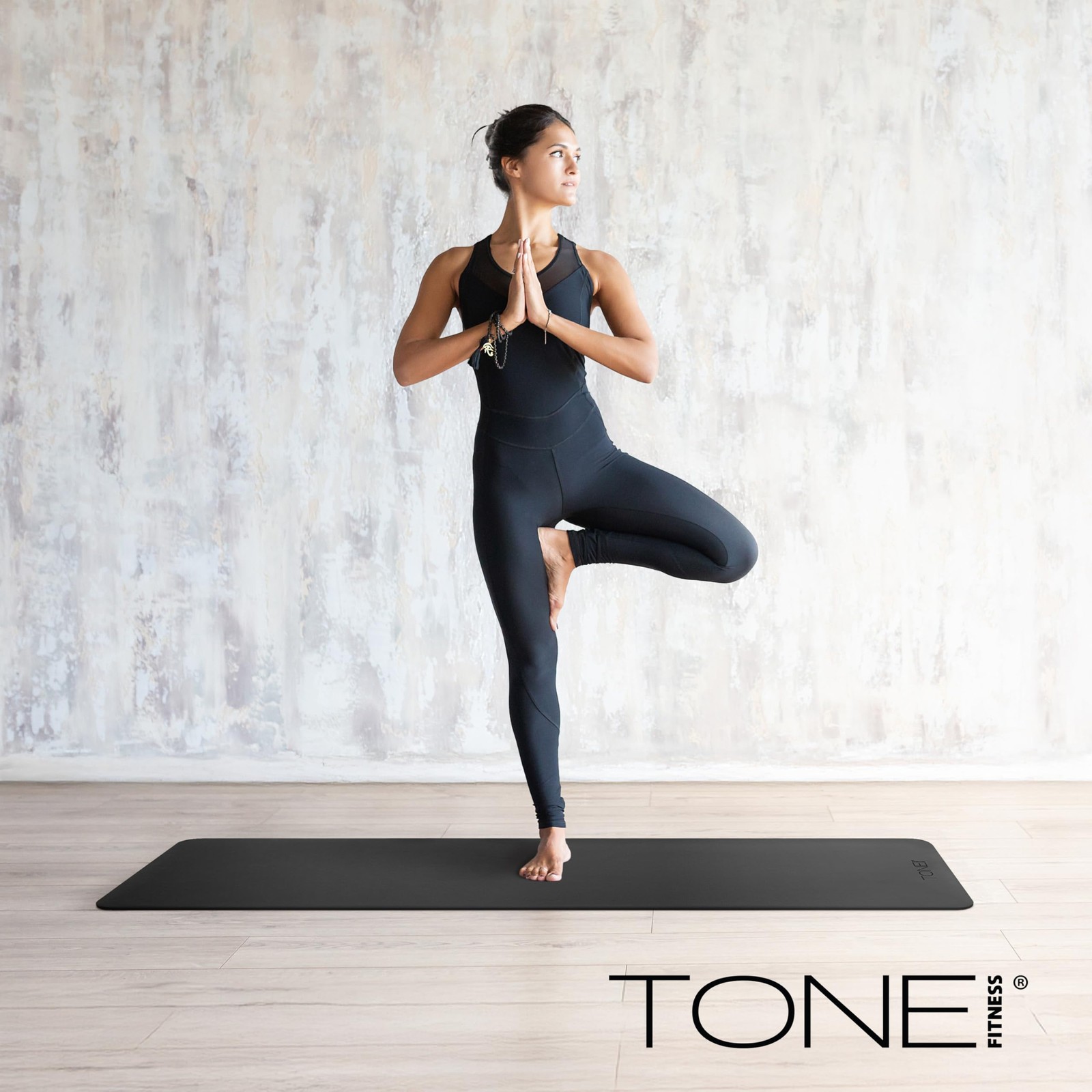 Yoga Mat 1/4″ Thick Non Slip Exercise & Pilates Mat for Home Workouts with Ca…