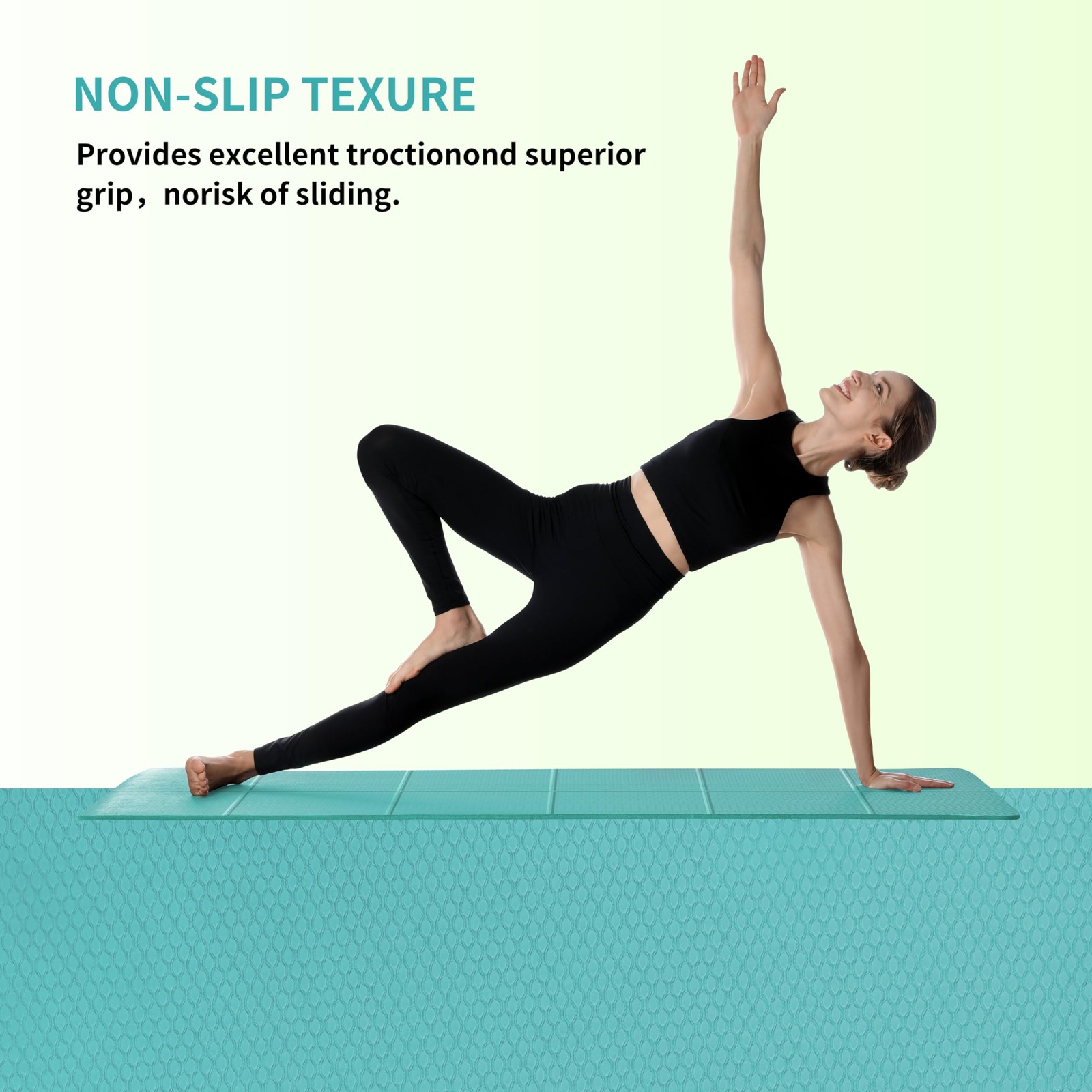 Foldable Yoga Mat 0.24 /0.16 for Home Workout & Travel Non Slip Travel Yoga Mats