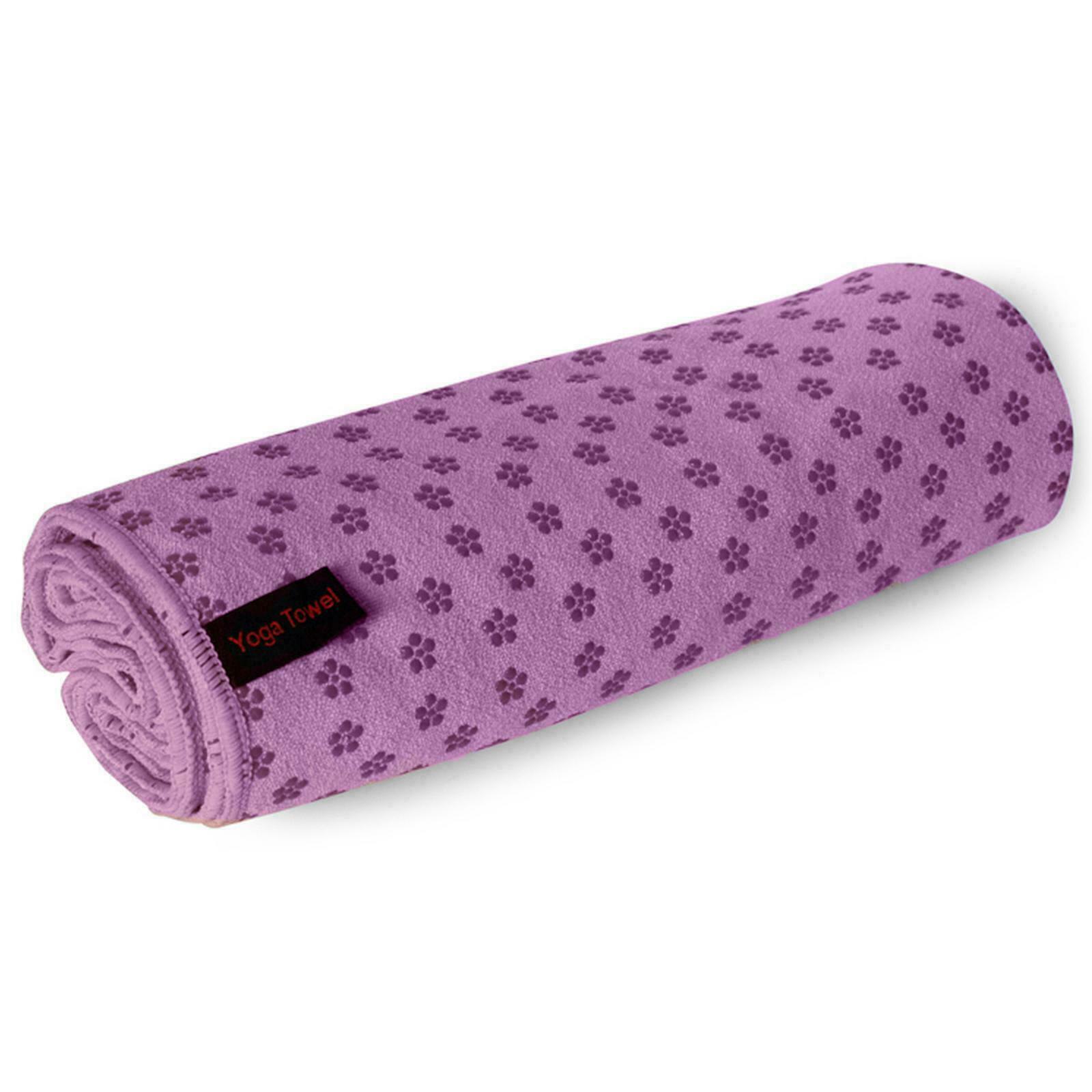 50 Pack of Non Slip Yoga Towel Pilates Hot Bikram Grip Travel Bag Size: 53″x21″