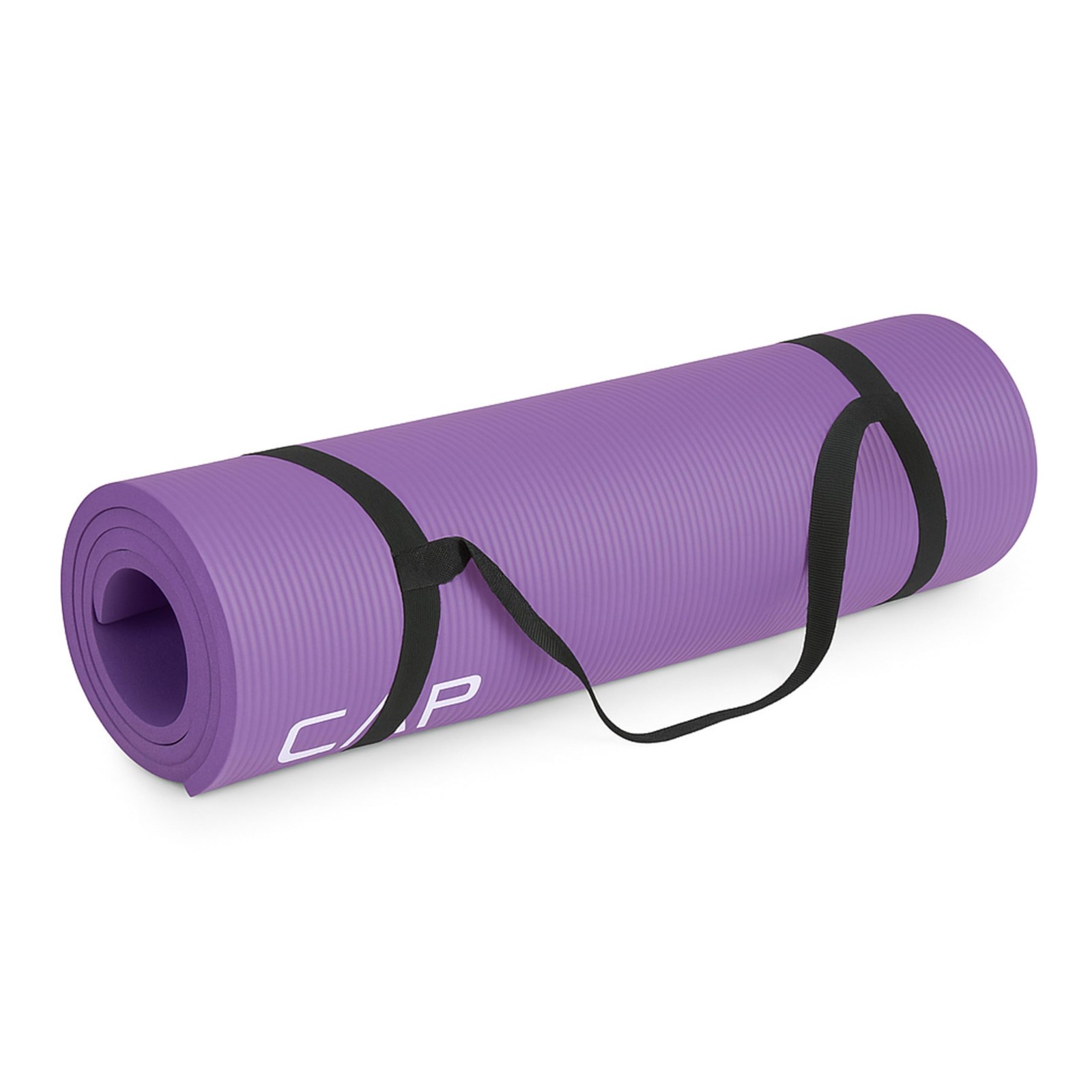 High-Density 1/2-Inch Exercise Yoga Mat with Strap – Multiple Colors & Sizes Ava