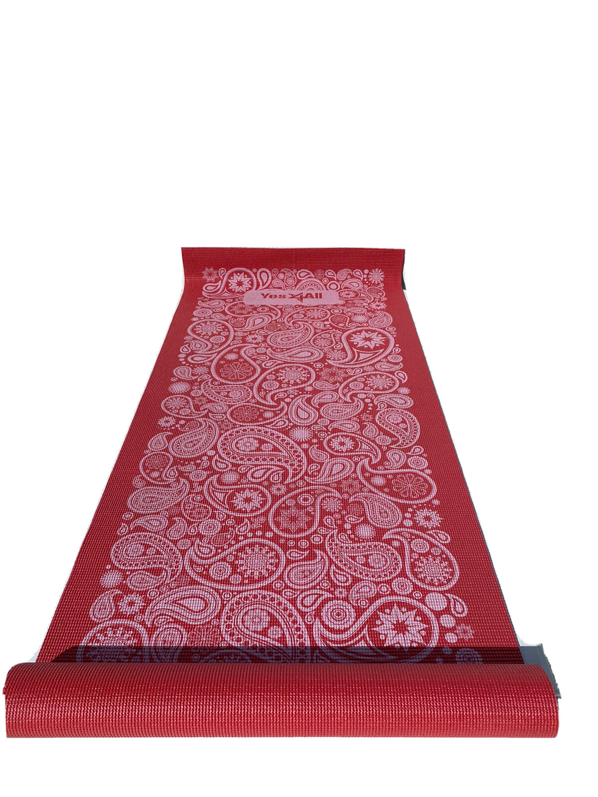 Yoga Mat (Paisley Punch Red) – Yes 4 All