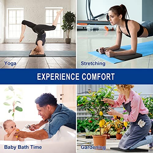 Yoga Knee Pad Cushion – Premium Exercise Knee Pad – Eliminate Pain – 1 Pack