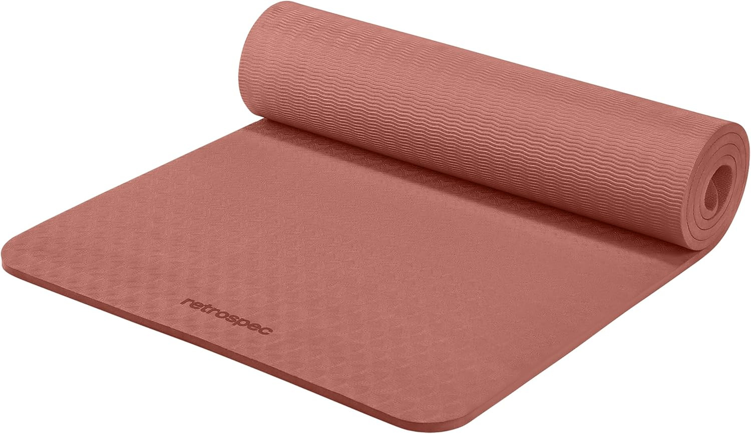 Zuma Yoga Mat | 1/2 Inch Thick Non Slip Workout Mat | TPE Exercise Mat for Yoga,