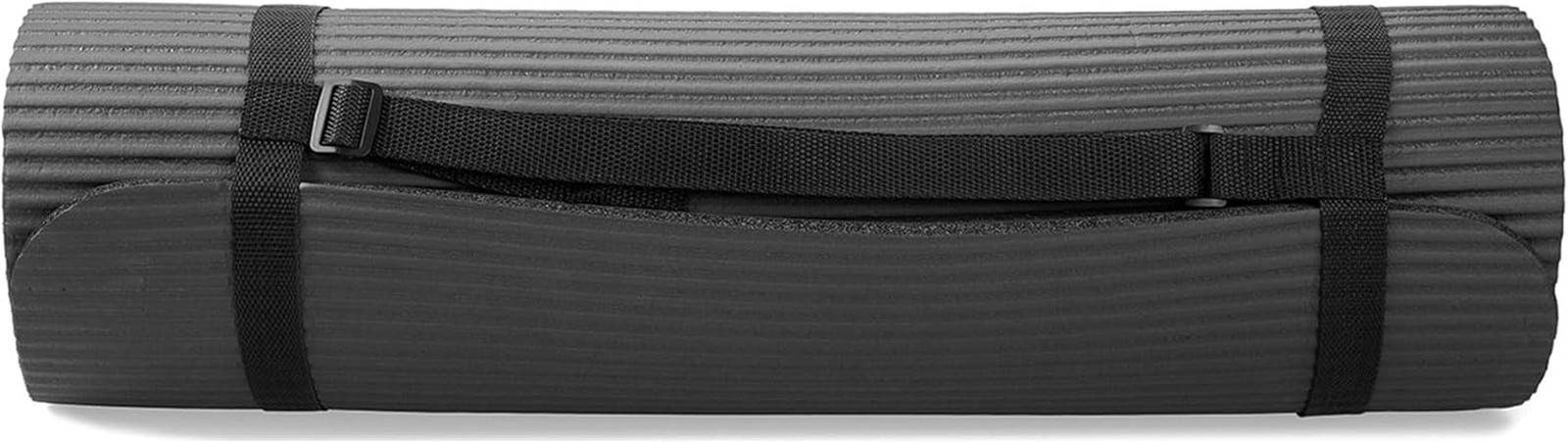 7-Piece Yoga Set with 71X24X0.5 Inches Extra Thick Mat and Carrying Sling – Incl