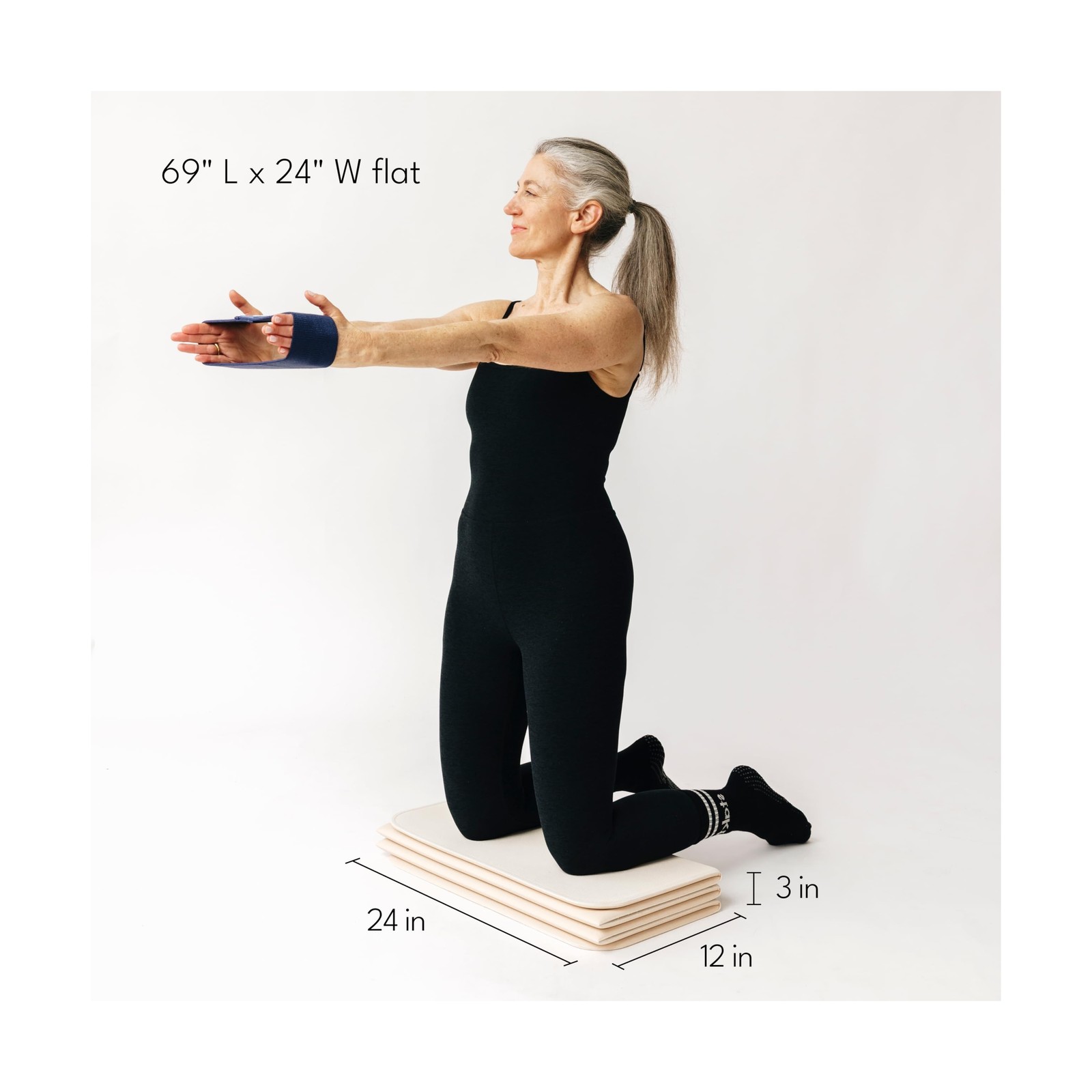 Stakt – The Original Foldable Yoga Mat, Premium Fitness & Multi-Purpose Worko…