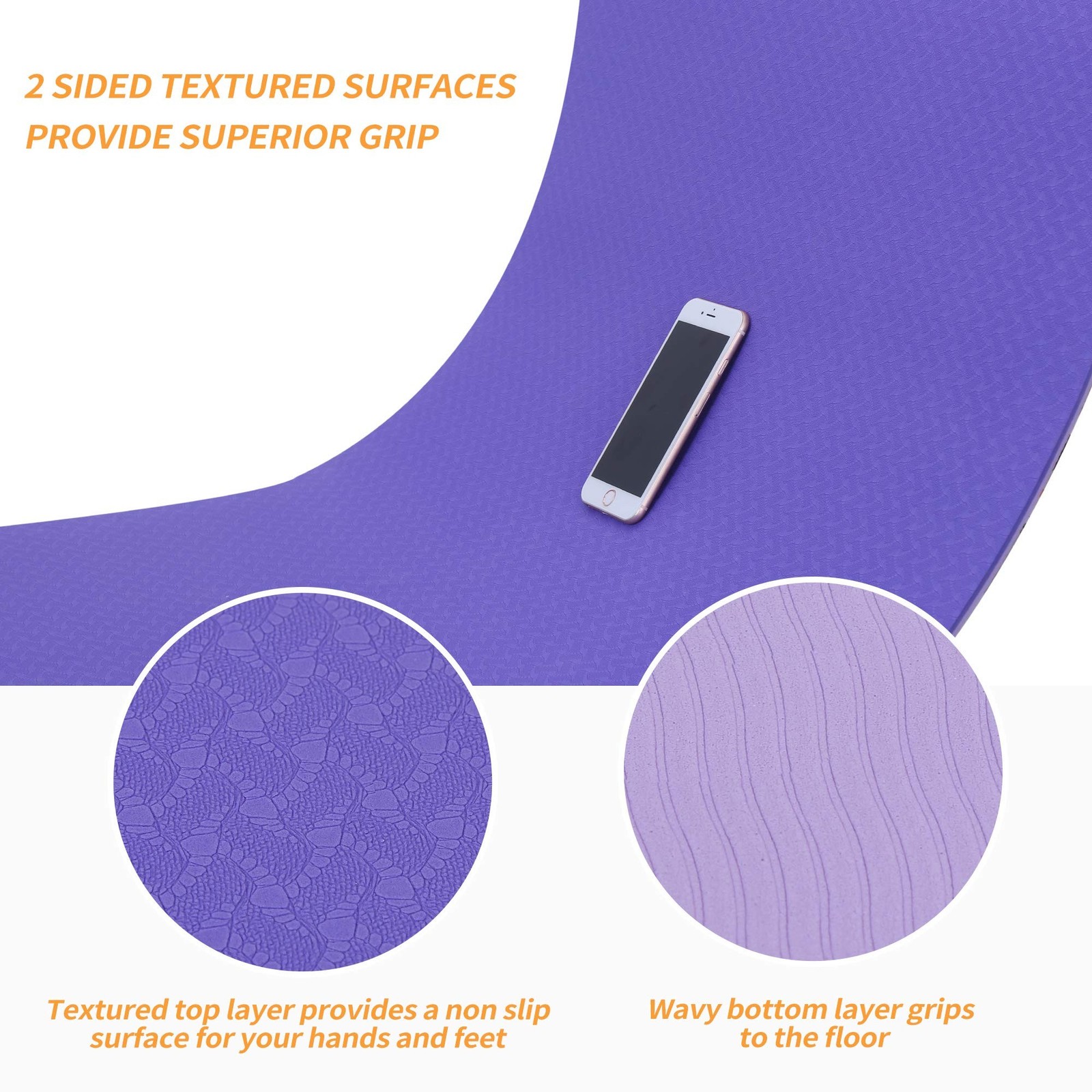 Yoga Beginners Kit Yoga Blocks 2 Pack Yoga Strap Yoga Ball Yoga Mat with Carr…