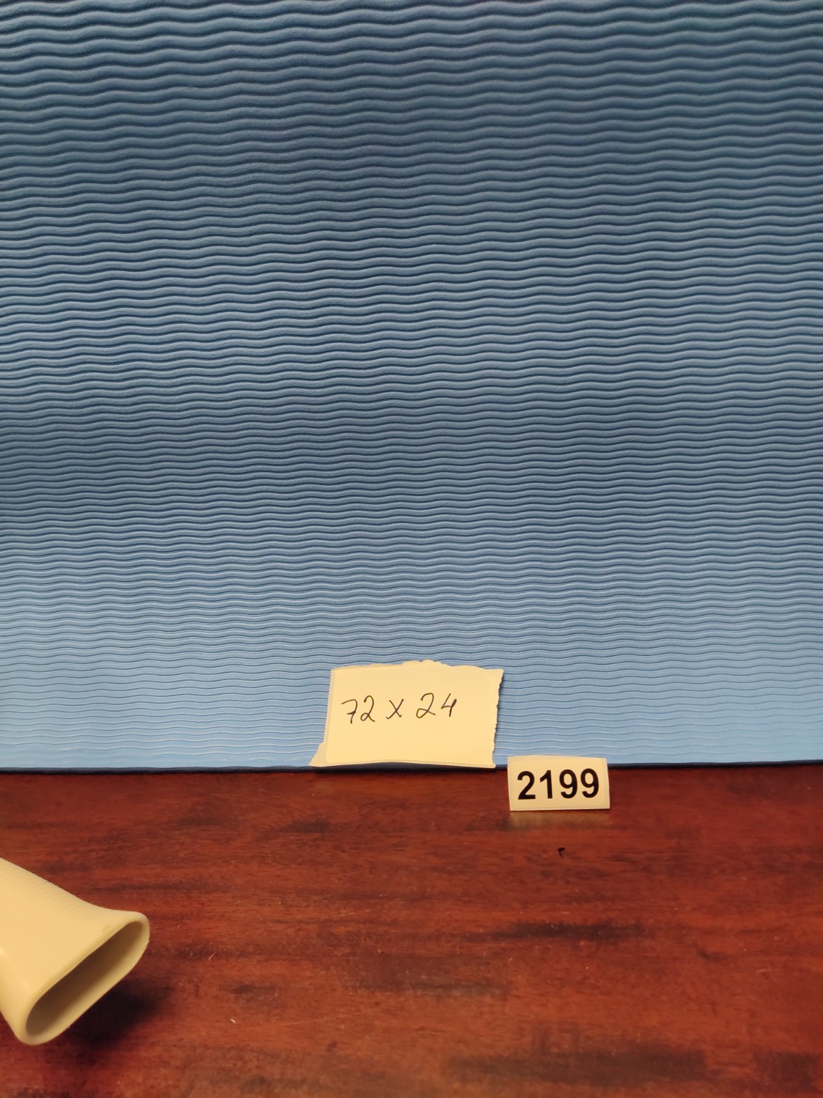 Prosourcefit Classic Unisex Extra Long (3mm) Thick Yoga Mat 72″ x 24″ Blue #2199