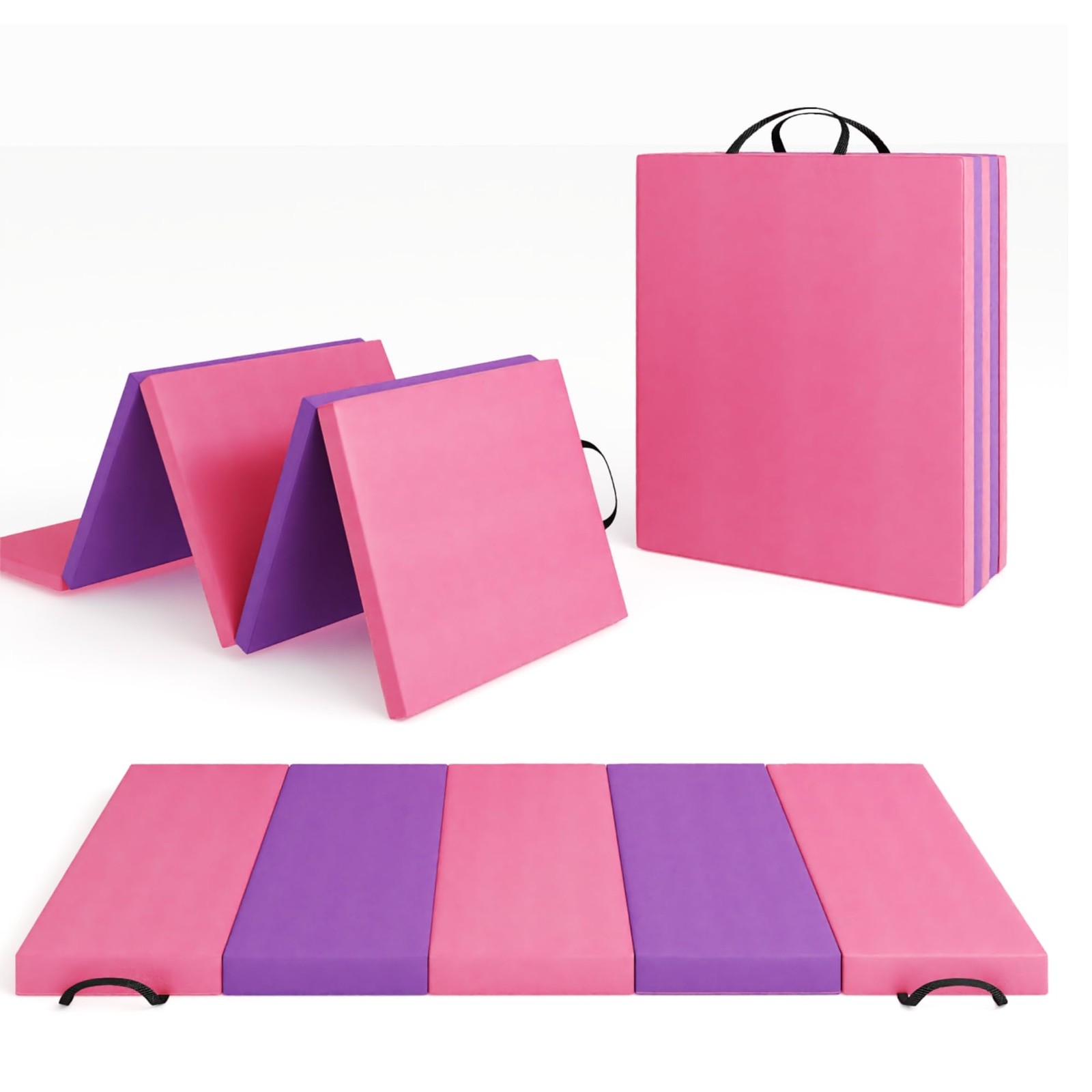 Exercise Mats & Gymnastics Tumbling Mats Portable Home Gym Floor Pad for Pilates