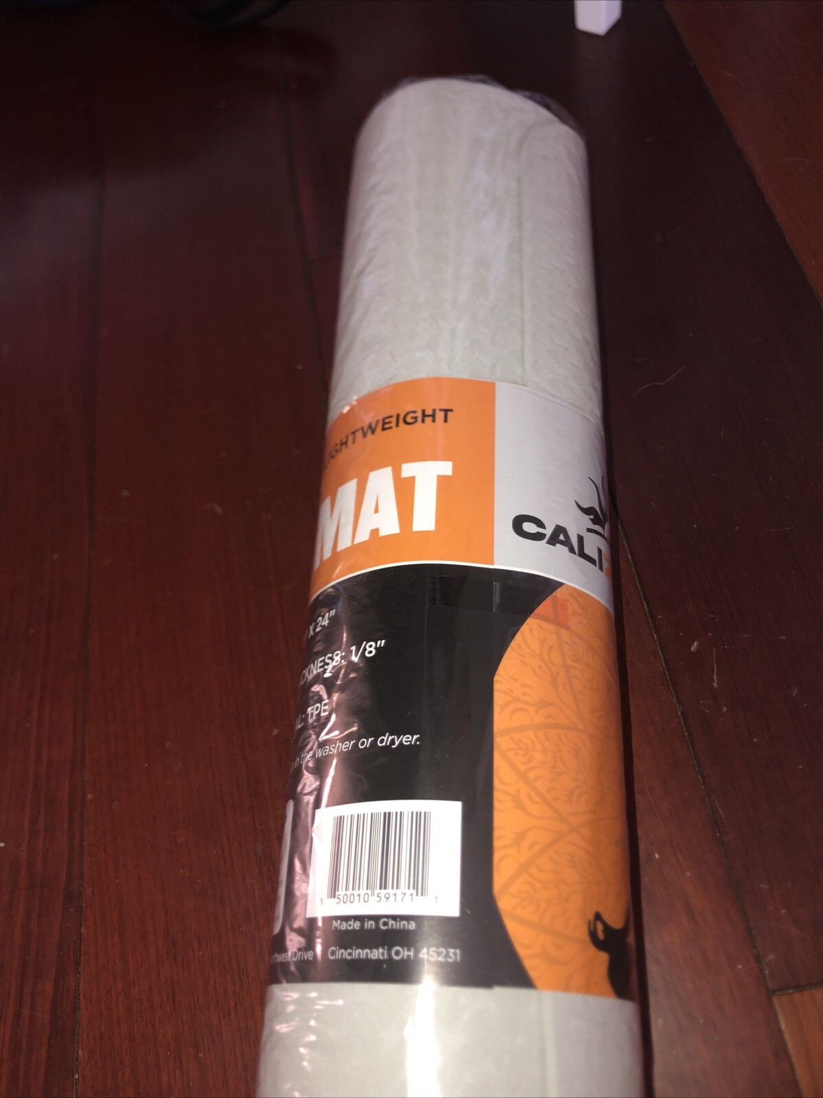 CALIZENICS Yoga Mat, Durable, Water Resistant, Lightweight ￼
