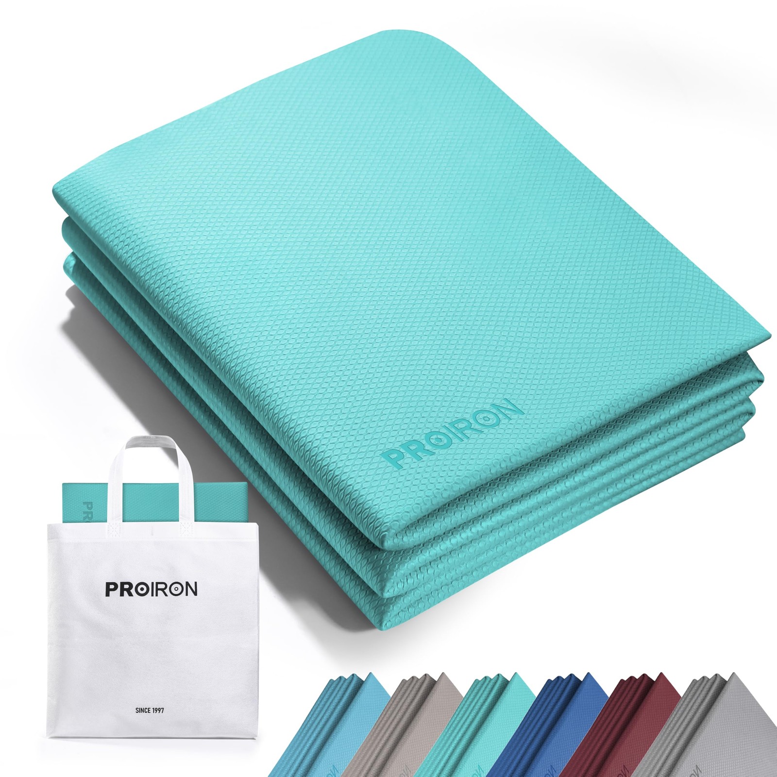 Foldable Yoga Mat 0.24 /0.16 for Home Workout & Travel Non Slip Travel Yoga Mats