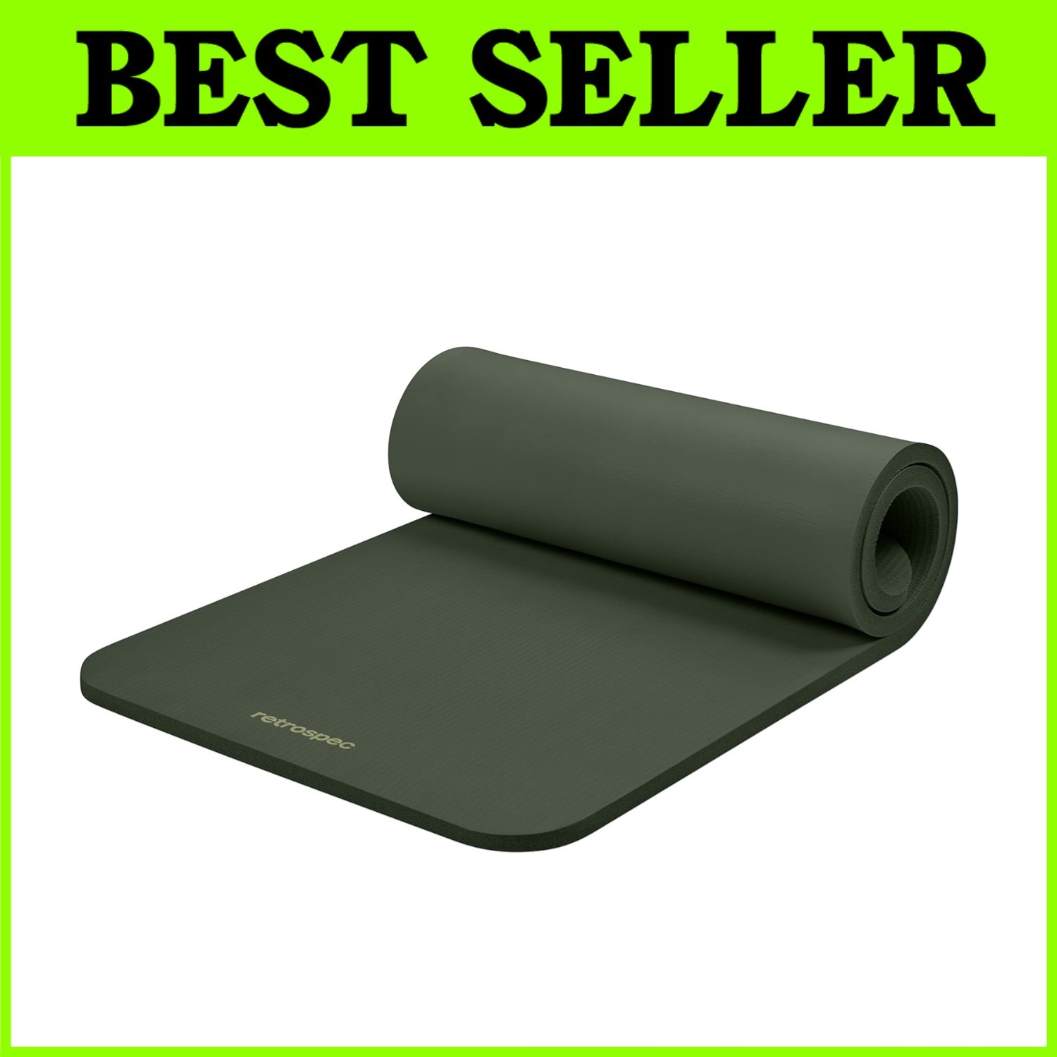 Solana 1″ Thick Yoga Mat – Non Slip Exercise Mat
