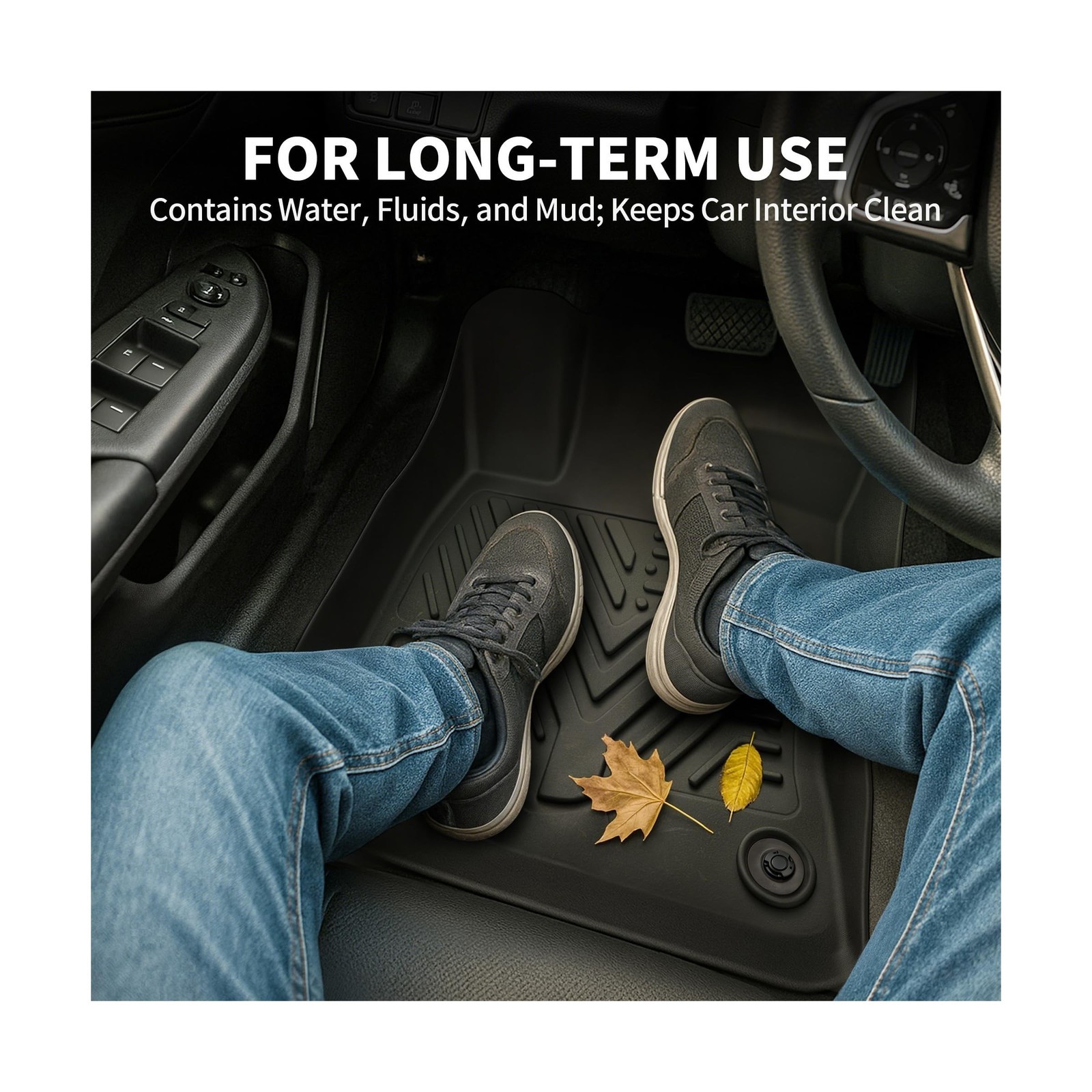 YITAMOTOR Floor Mats Compatible with 2019-2026 Chevrolet Silverado 1500/GMC S…
