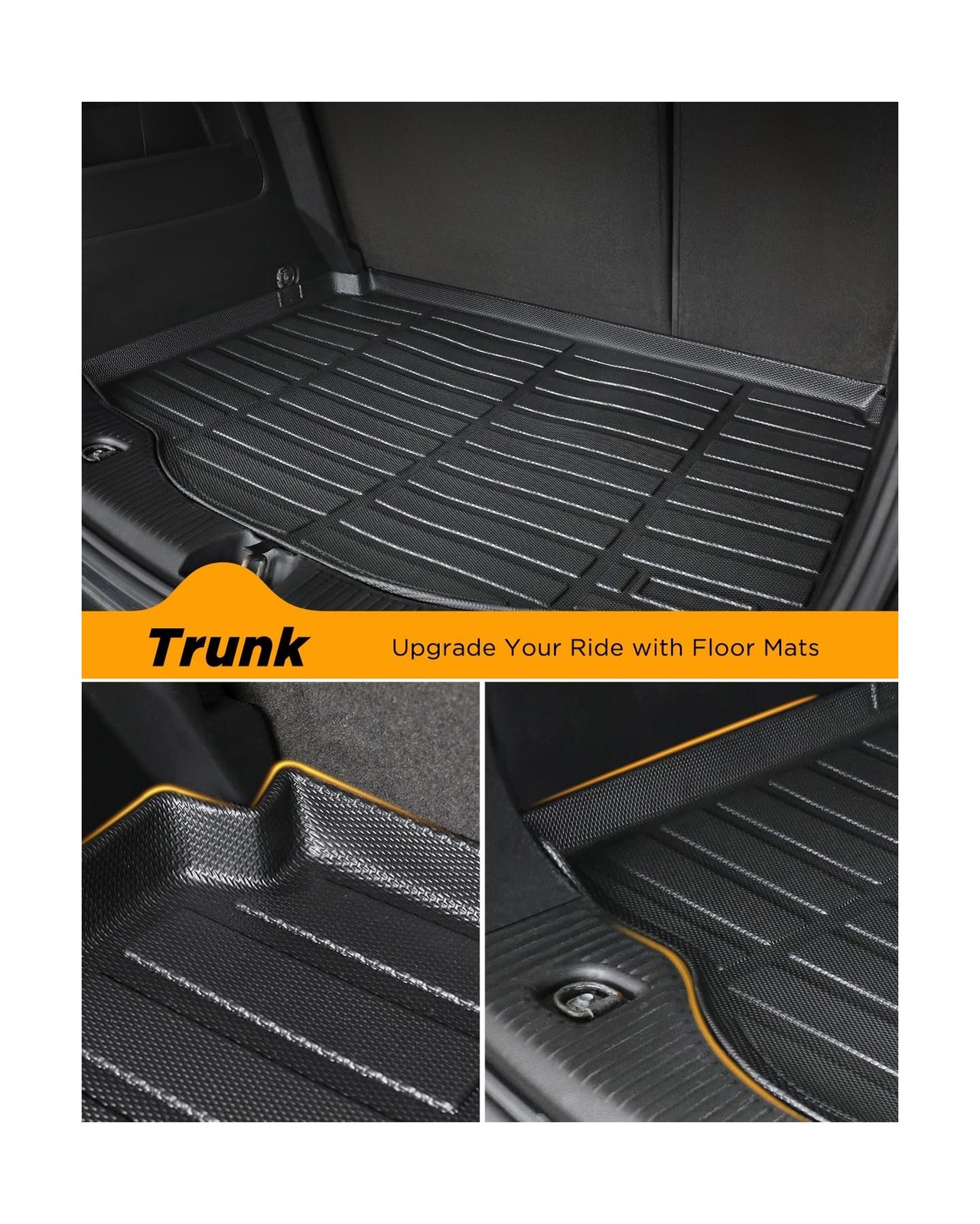 All Weather Floor Mats Full Set for Chevy Trax 2014-2023 for Buick Encore 201…