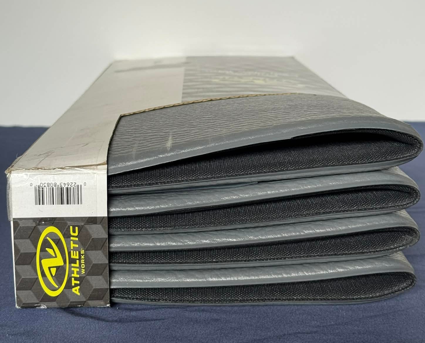 Athletic Works High-Density Exercise Mat, 3/8 inch padded Foam, New in Box