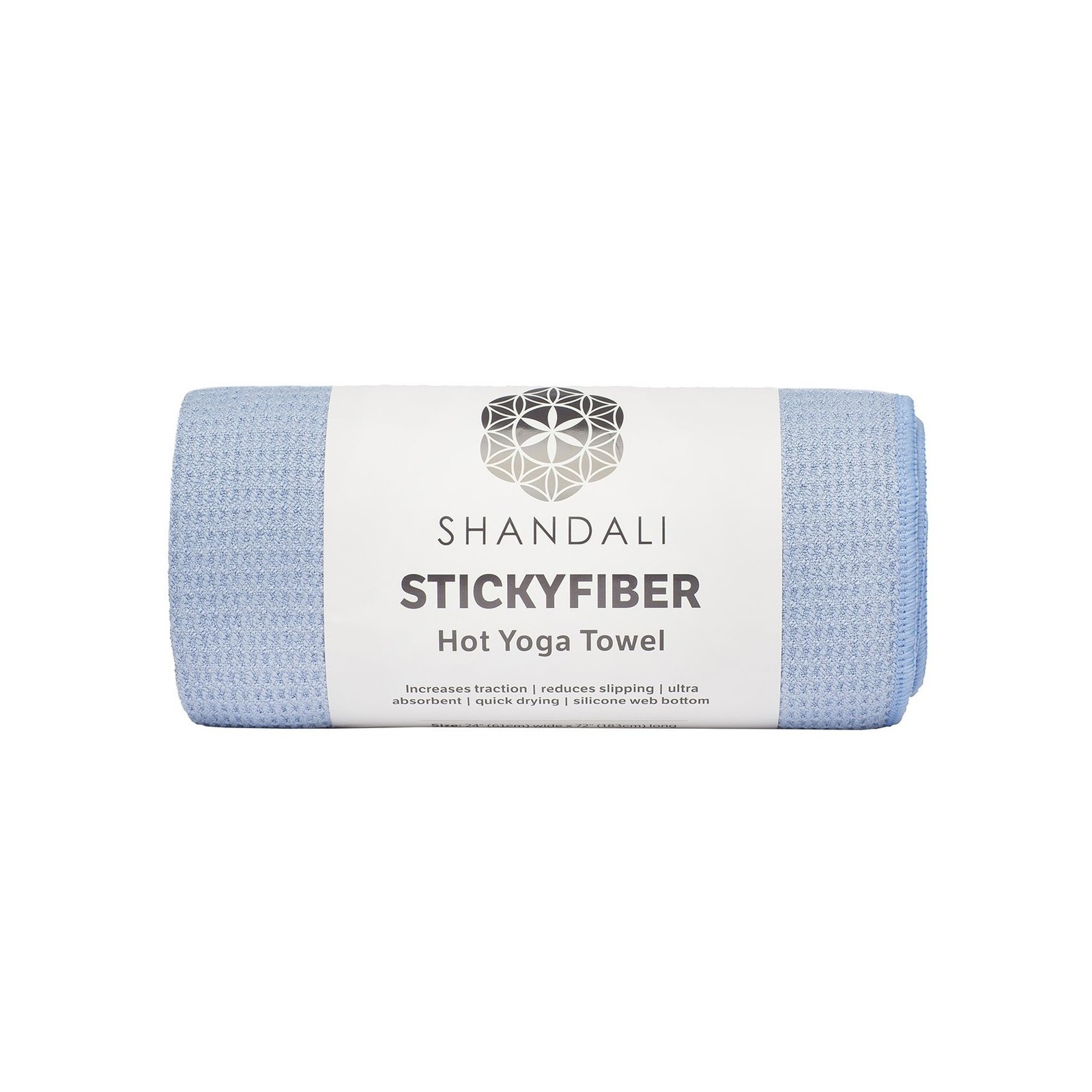 Shandali Hot Yoga Towel – Mat-Sized, Microfiber, Super Absorben… FAST USA SHIP