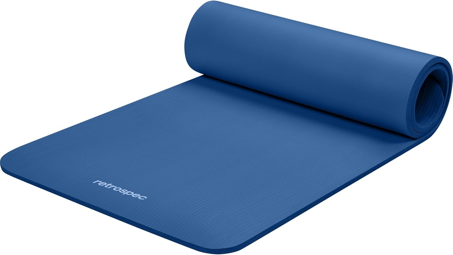 Retrospec Solana Yoga Mat 1/2in Thick Non-Slip 72in with Strap