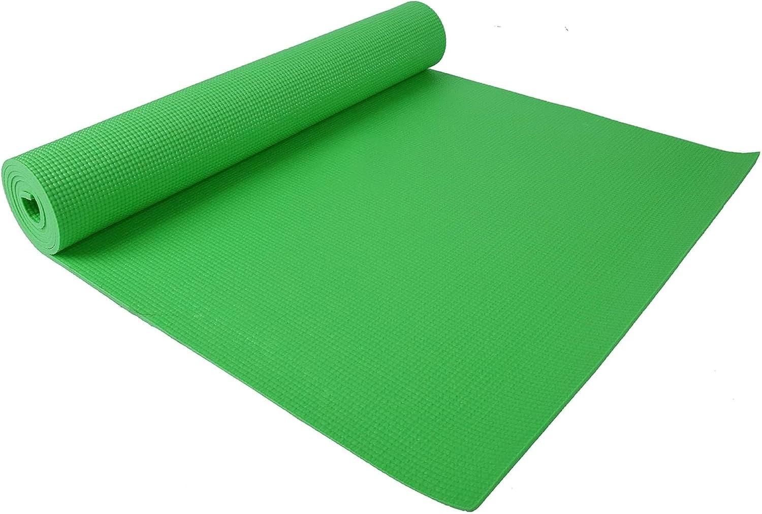 All Purpose 1/4-Inch High Density Anti-Tear Exercise Yoga Mat with Carrying S…