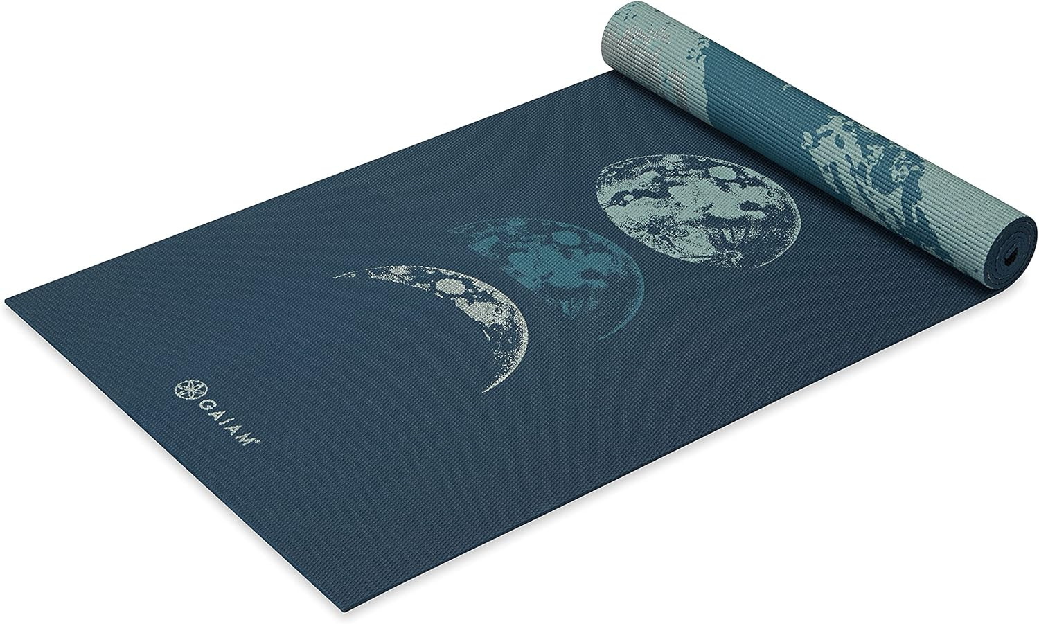 Yoga Mat – Premium 6Mm Print Reversible Extra Thick Non Slip Exercise & Fitness